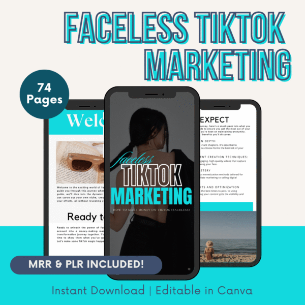 FACELESS TIKTOK MARKETING